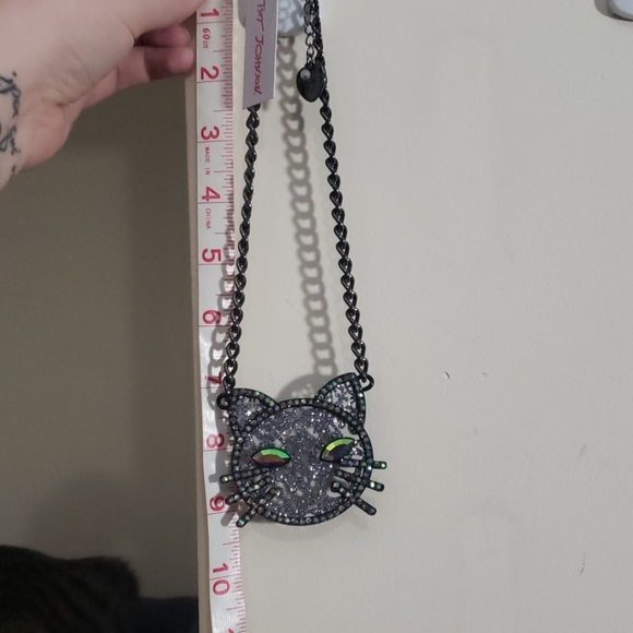 Betsey Johnson cat necklace BNWT - Picture 2 of 3
